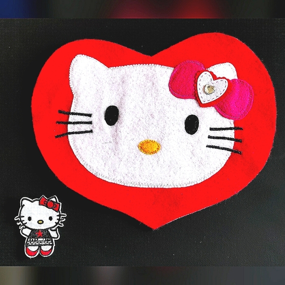 NEW (Lot of 2) Hello Kitty Patches/Emblems/Appliqués! *Rare* Sew-On & Iron-On - Picture 8 of 8